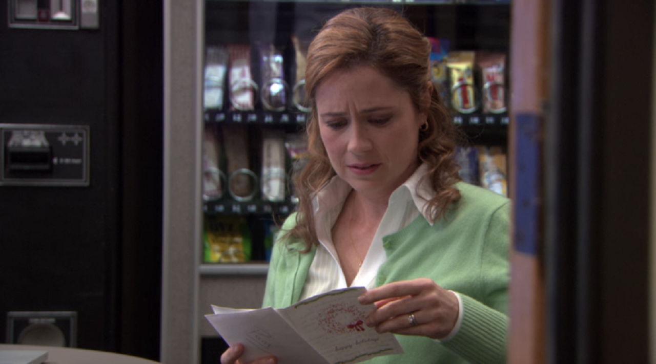 What Was in Pam's Note from Jim?