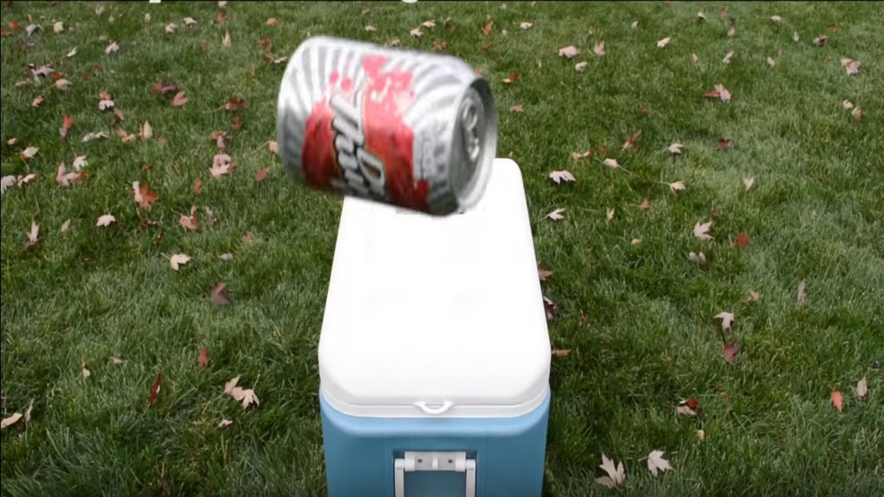 "Cooler Cannon" Launches Beer Right Into Your Hands You Lazy Slob