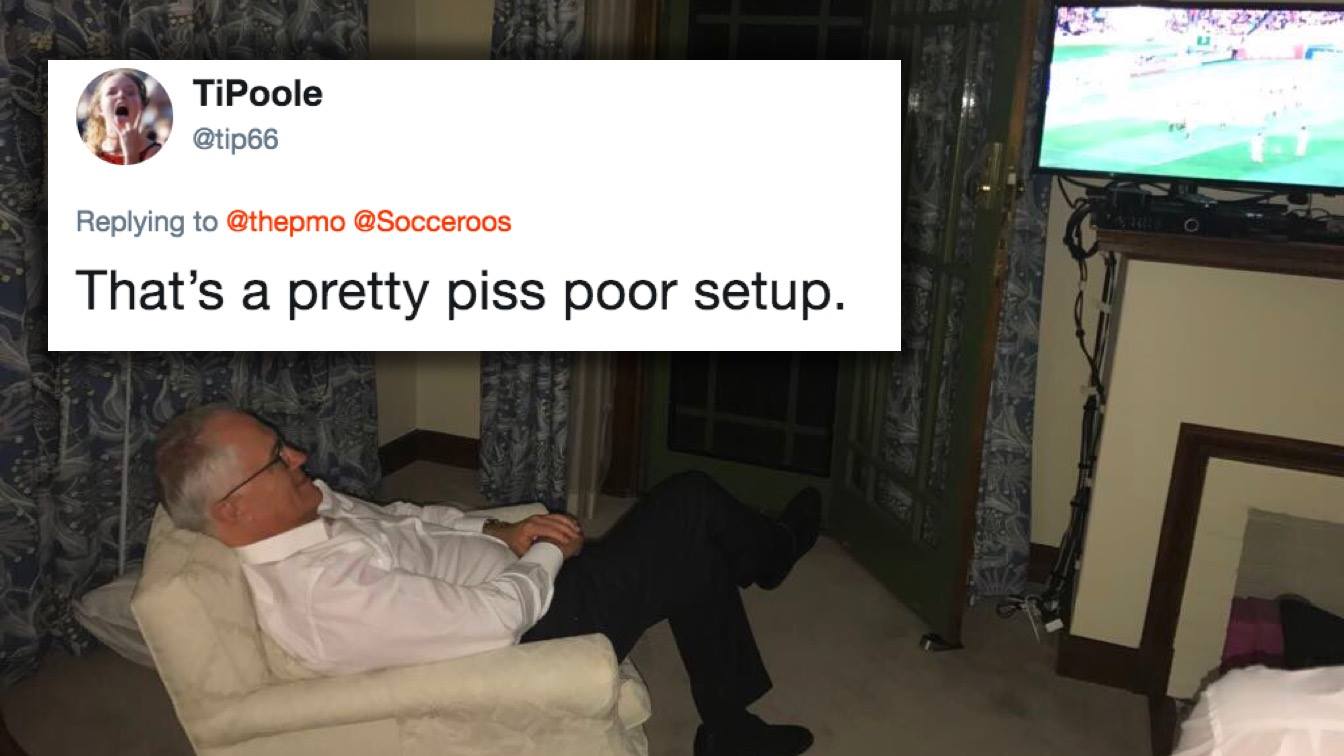 Australian Prime Minister Shares Photo of Man Cave, Gets Mocked