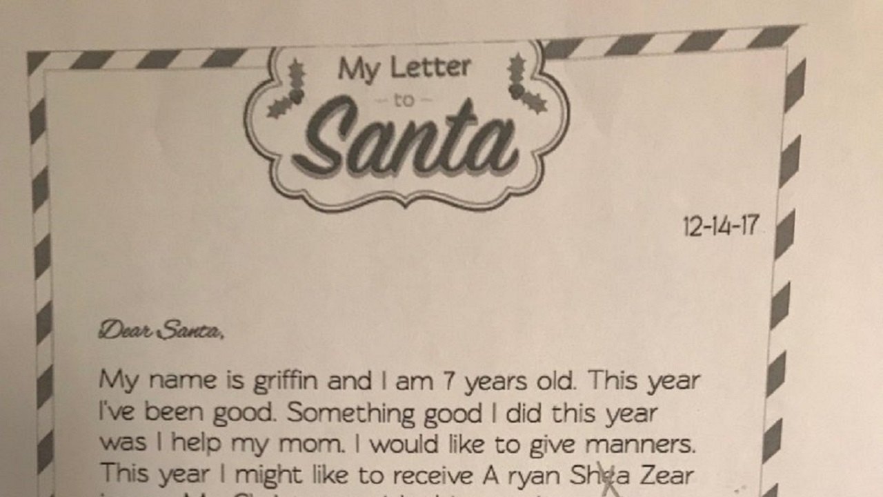 Kids' Christmas Letters To Santa Show They're Not All Greedy Monsters