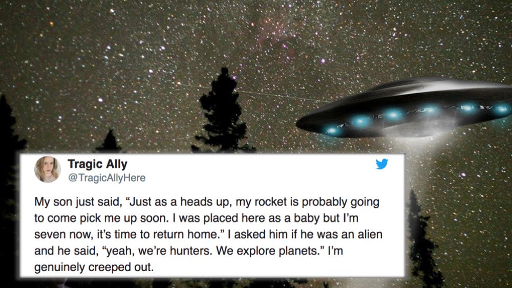 My Kid Is An Alien And It's Going Viral