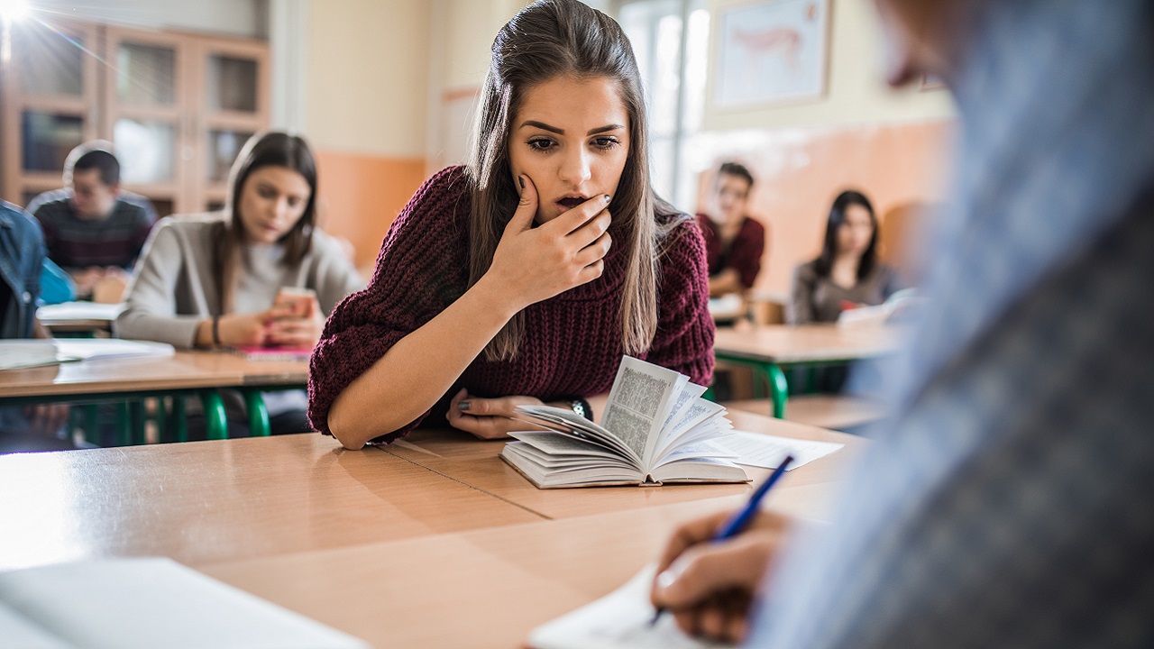 Science Class Assignment Rocks Girl's World