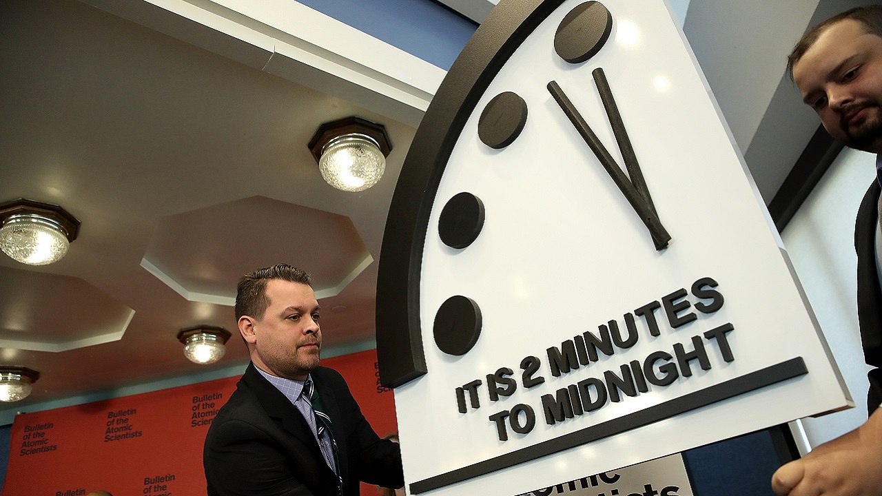 Doomsday Clock Edges Closer To Midnight Due To Environmental And Nuclear Concerns