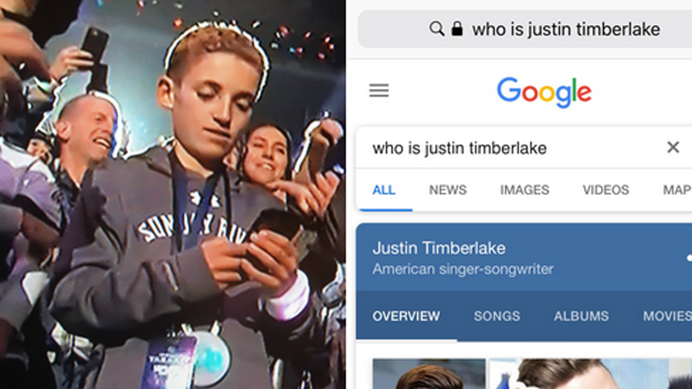 Super Bowl #SelfieKid Becomes Meme Sensation After Halftime Pic With Justin Timberlake