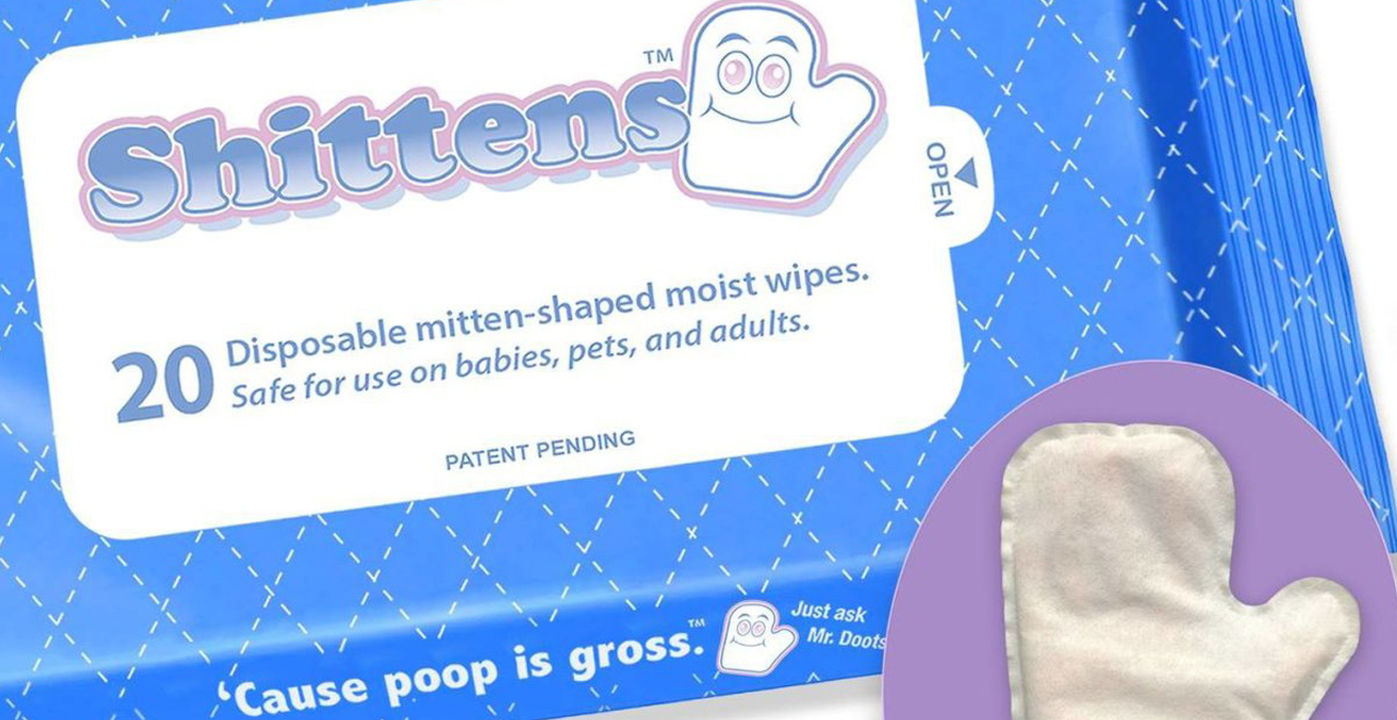 Shittens, Poo Glove Wipes