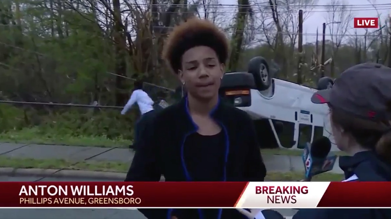 Inspirational: Kid Keeps Playing Fortnite During A Tornado