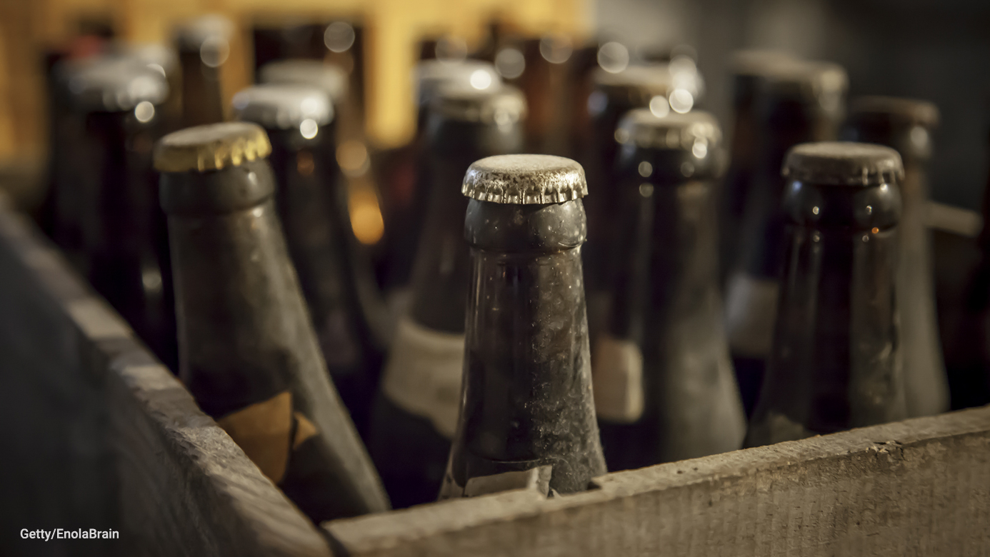 Dad Gives Son A Beer From A Time Capsule On His 21st Birthday