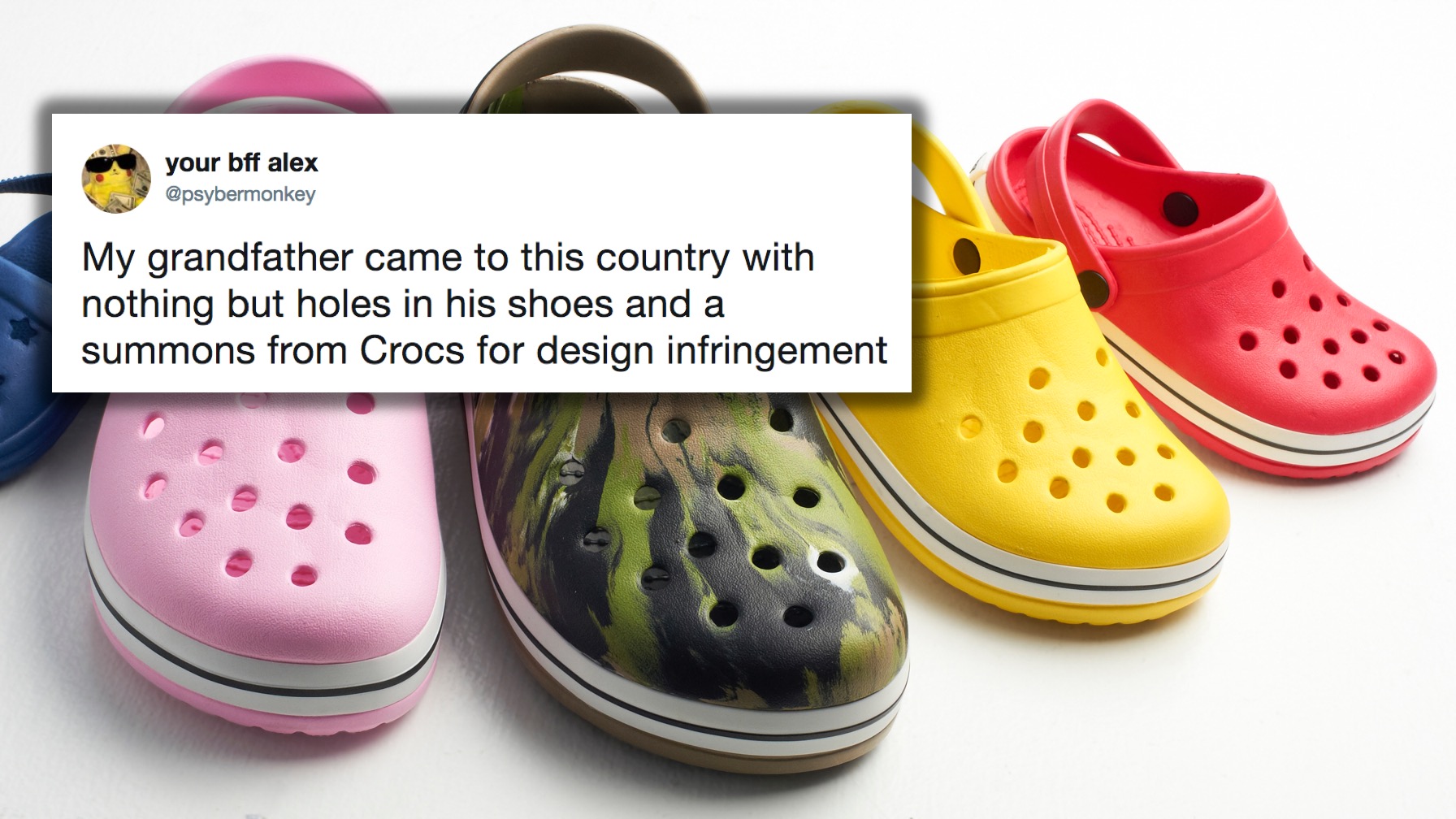 crocs funny