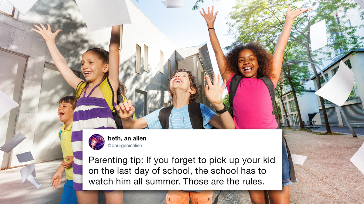 The 10 Funniest Tweets About Your Kids' Last Day Of School