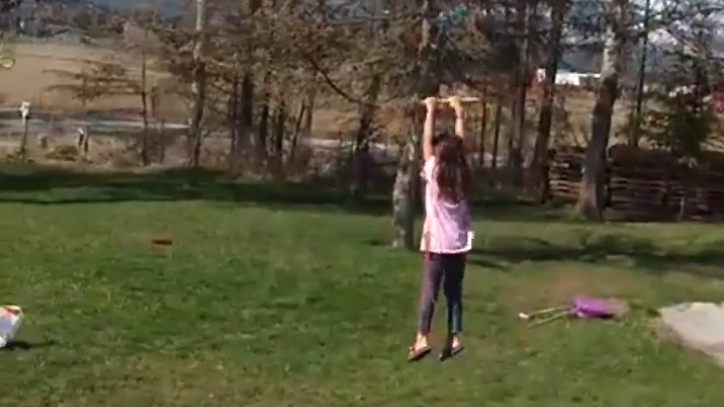 Video Of Dad's DIY Zipline Ends About As Well As You'd Expect