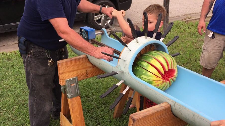 Custom Watermelon Slicer Looks So Terrifyingly Awesome