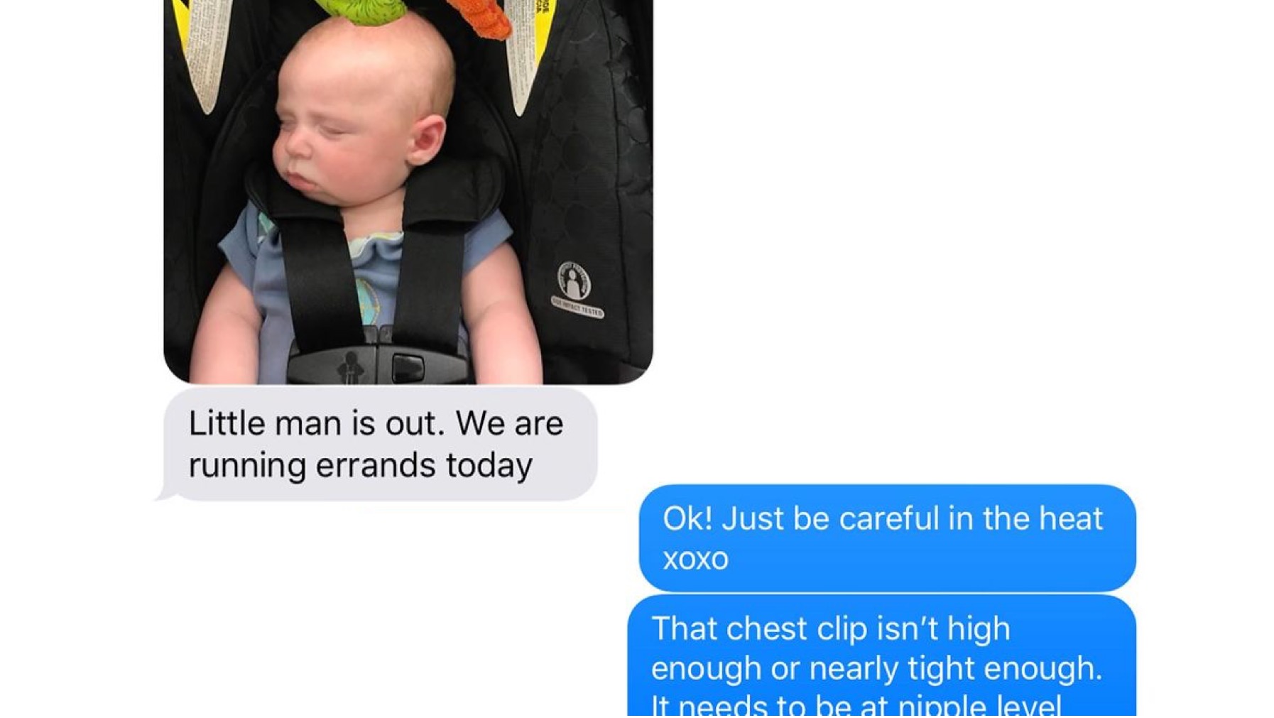 Wife's "Nagging" Text to Husband Saves Their Baby's Life
