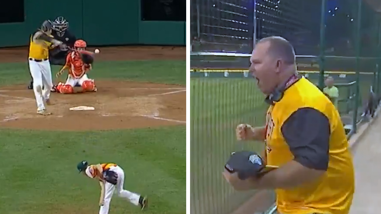 Dad Goes Nuts When Son Hits Game-Tying Homer in Little League World Series