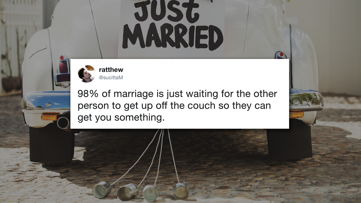 Tweet Roundup: The 10 Funniest Tweets About Marriage