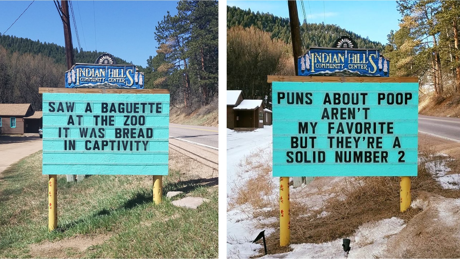 Community in Colorado Has the Punniest Sign in the World