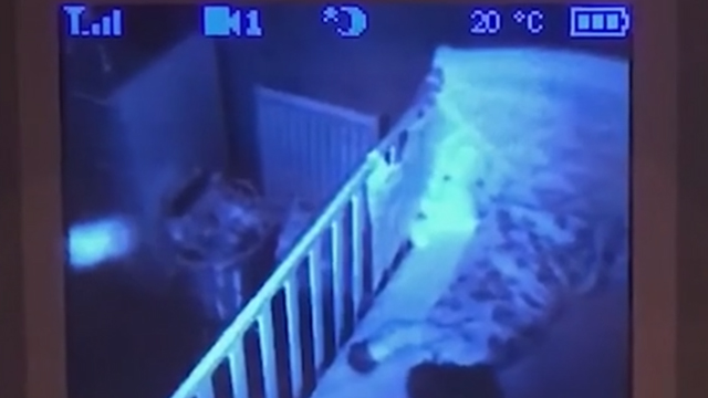 Dad Records 'Paranormal Activity' on Baby Monitor [VIDEO]