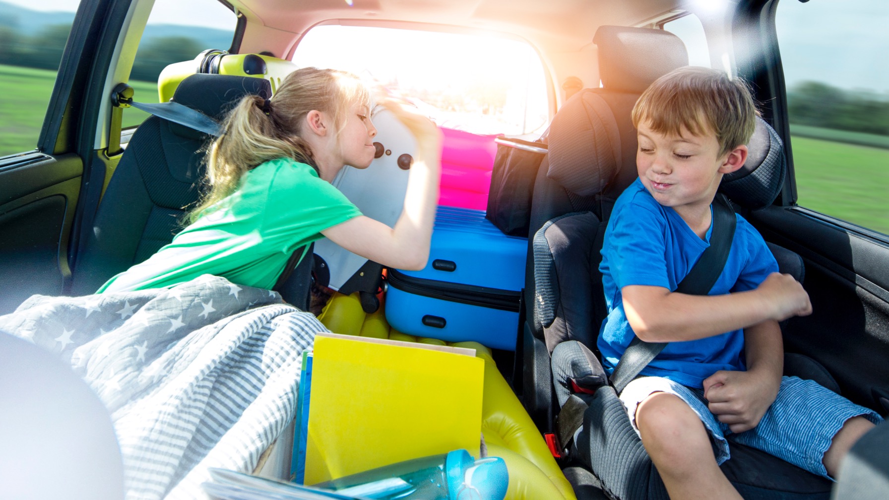 Dad Puts an End to Backseat Brawls With Genius New Product [VIDEO]