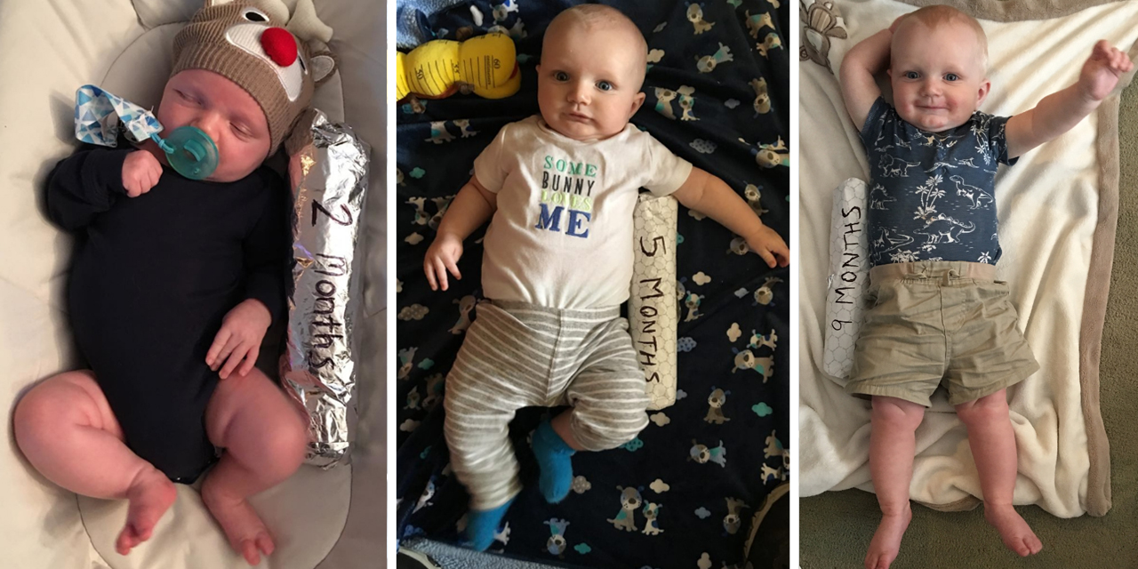 Inspirational Dad Measures Son's Growth With Philly Cheesesteaks
