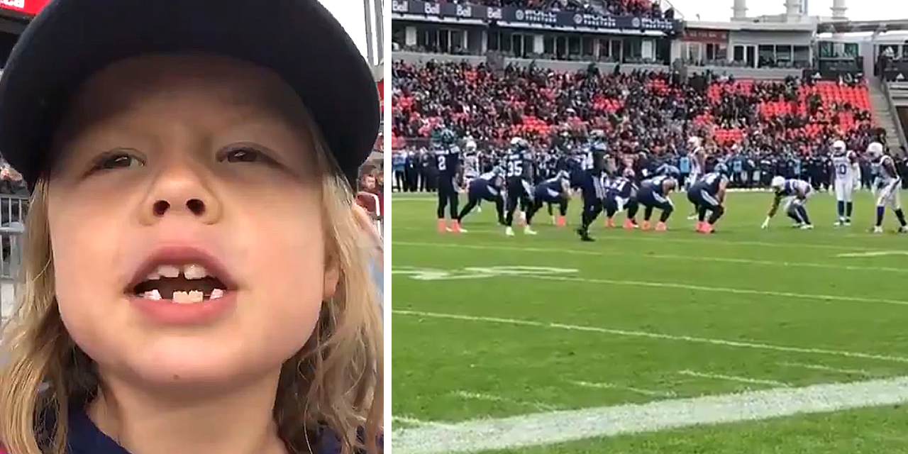 Coach's 6-Year-Old Daughter Calls Out Coverages During Football Game [WATCH]