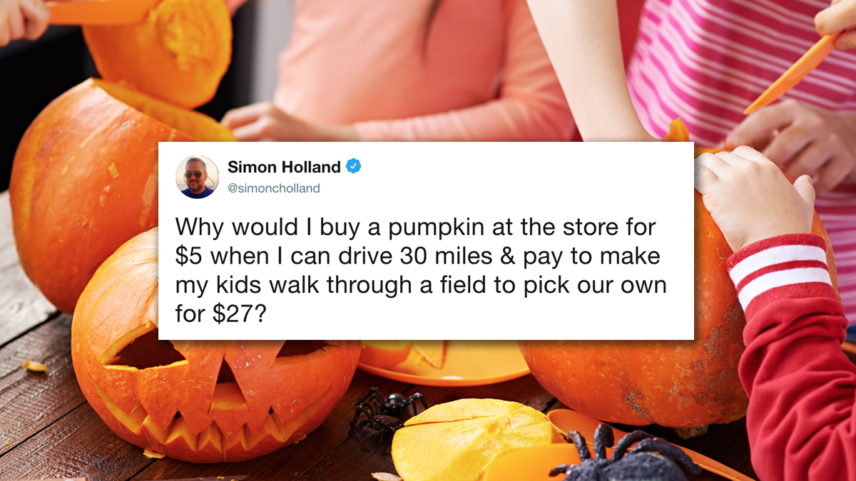 Tweet Roundup: The 12 Funniest Tweets About Pumpkin Carving