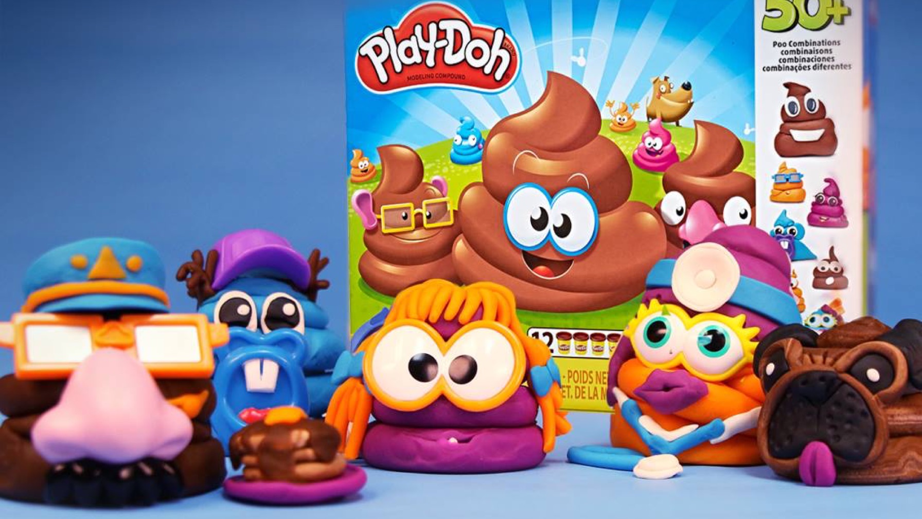 Play-Doh Drops a Deuce Inspired Play Set Called The "Poop Troop"