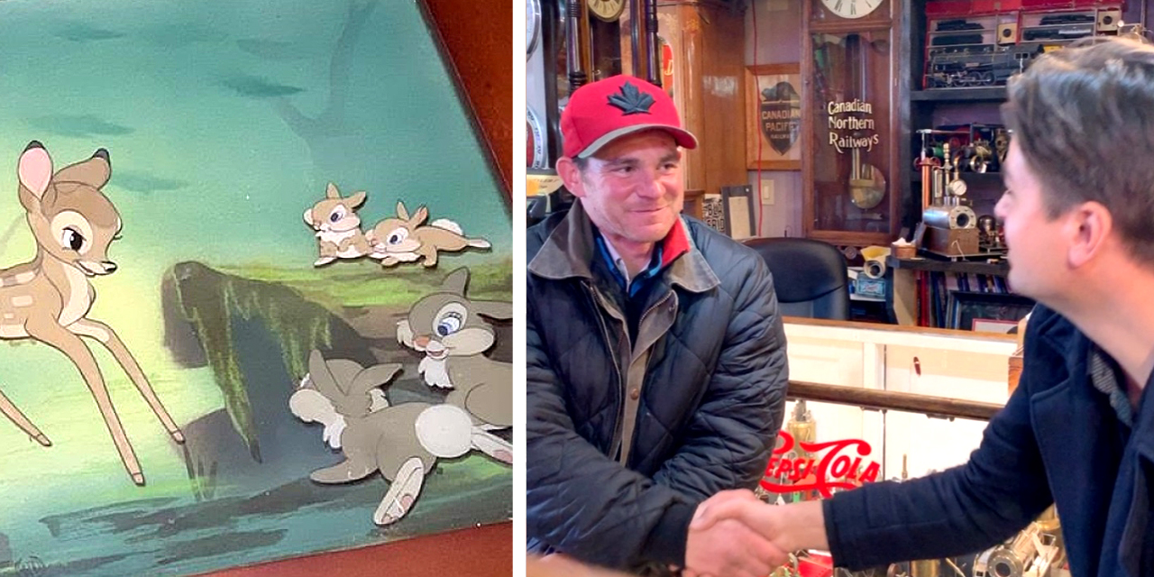 Homeless Dad Finds Rare Disney Art, Honest Dad Lends a Helping Hand [VIDEO]