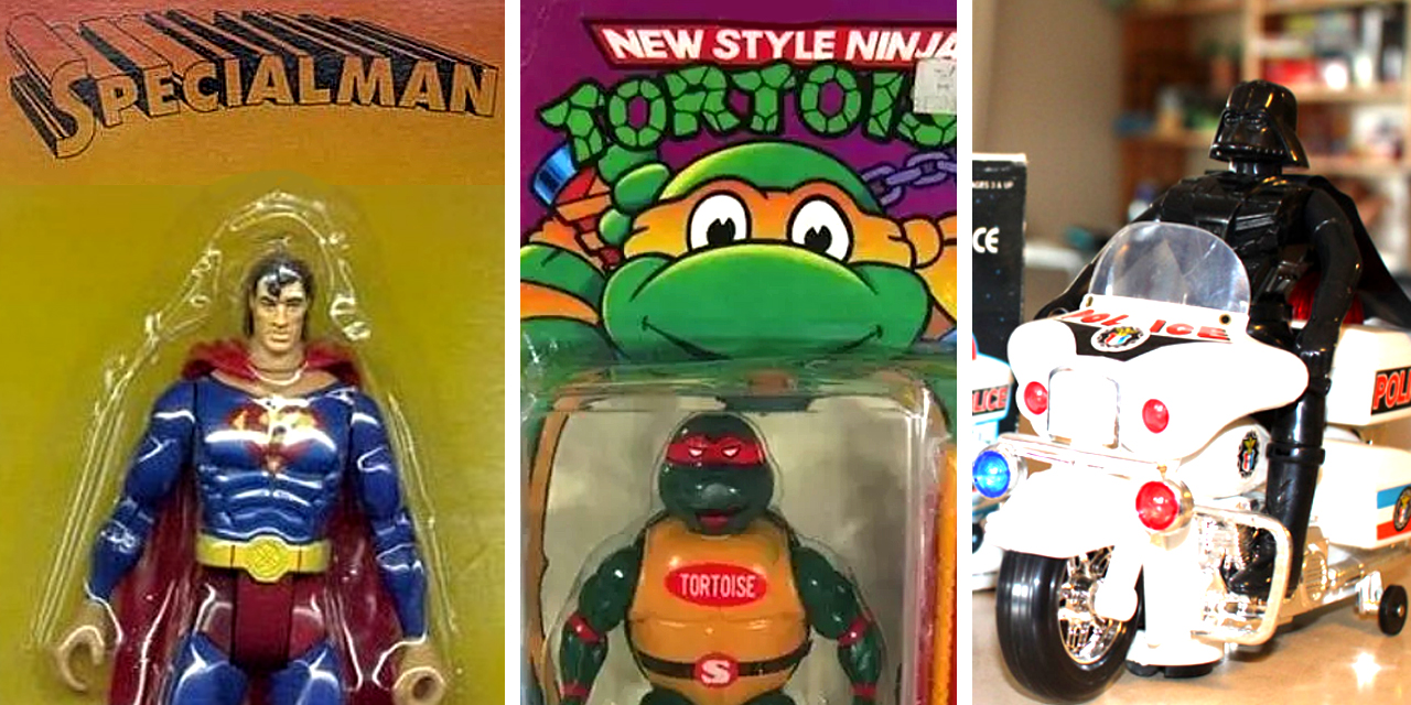 9 Retro Bootleg Toys We Wish We Played With as Kids