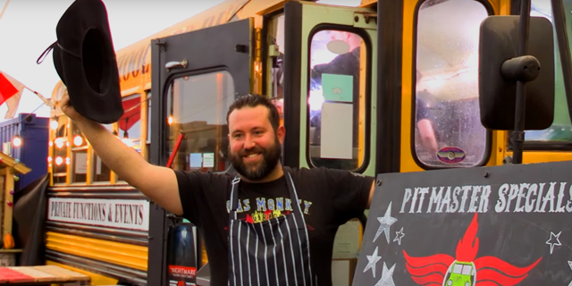 Dad Converts School Bus Into Thriving BBQ Restaurant [VIDEO]