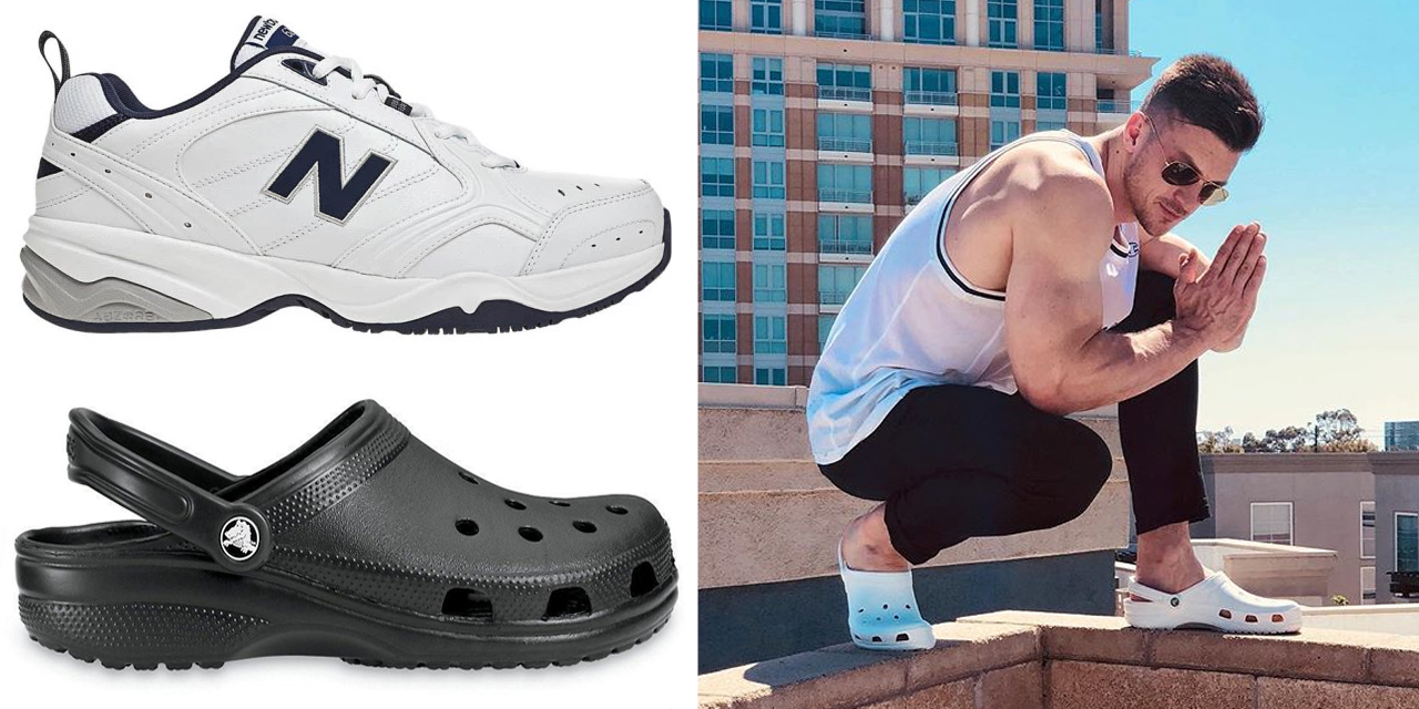 new balance dad crocs