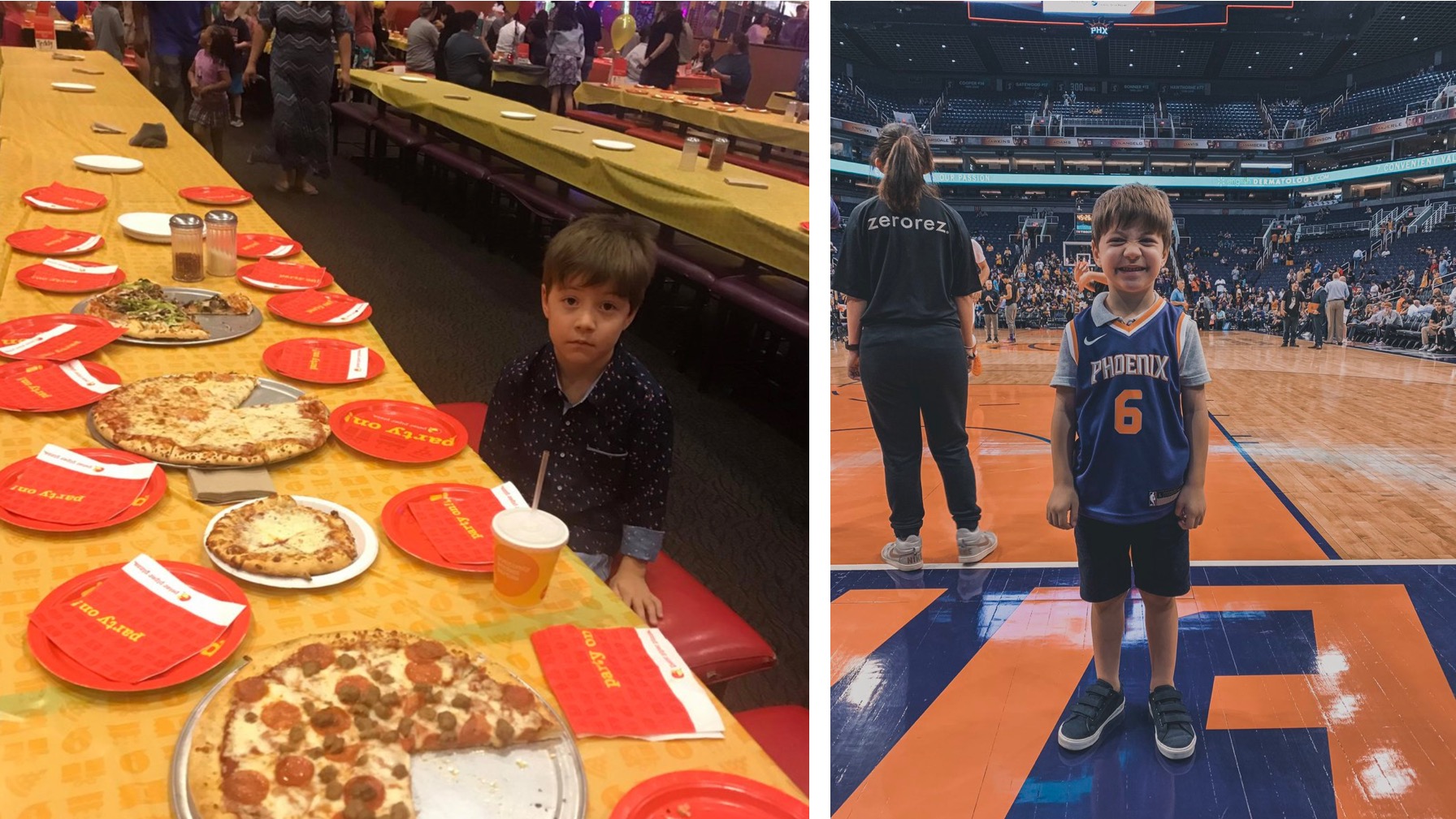 Boy Gets VIP Treatment at NBA, NHL and USL Games After Birthday Mishap