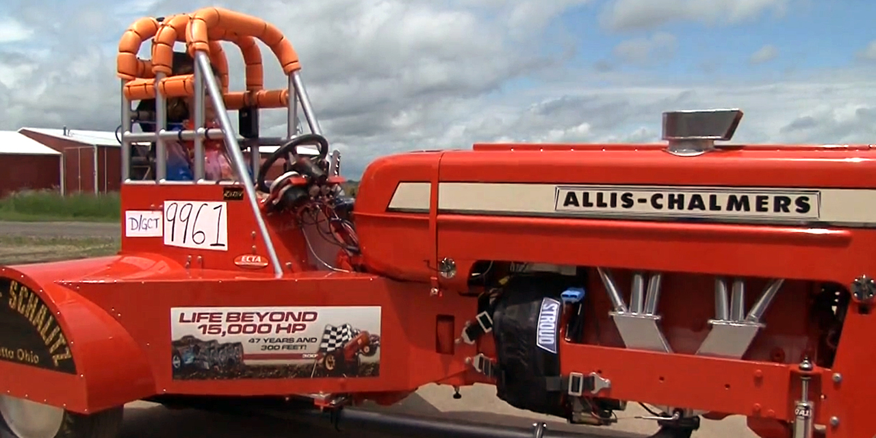 Dad and Daughter Set Speed Record With Souped-up Farm Tractor [WATCH]