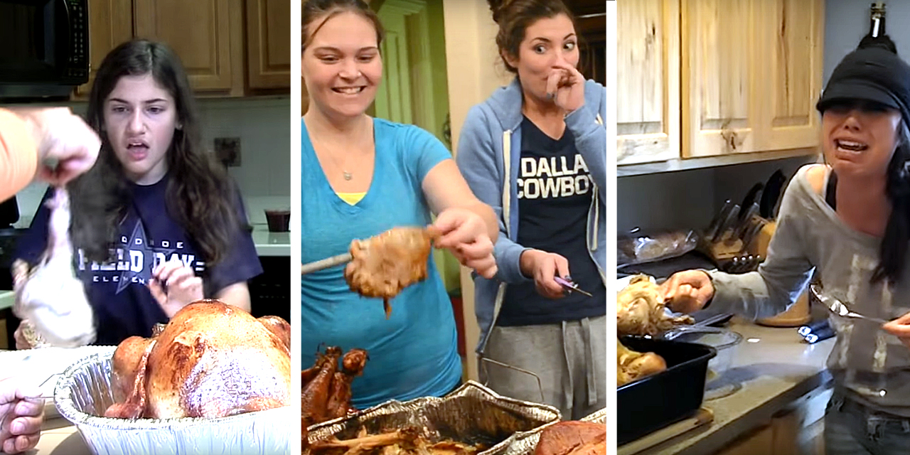 Top 5 Pregnant Turkey Pranks on Thanksgiving [WATCH]