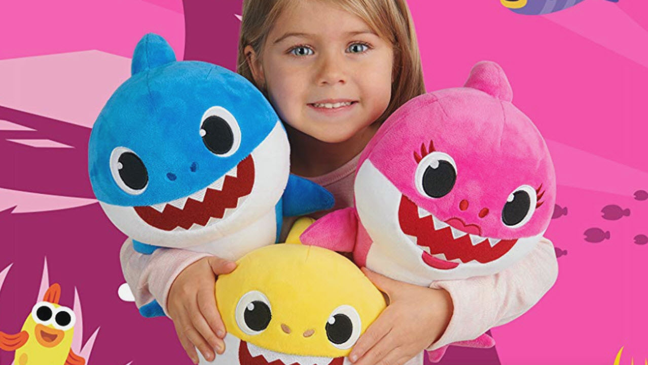 Singing Baby Shark Stuffed Animals Are Here to Attack Your Mind