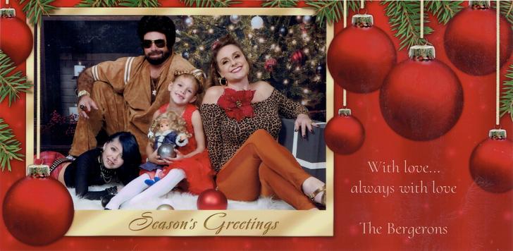 The Bergerons 2019 Christmas Card