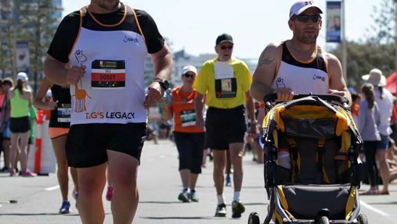 Dad Runs Marathon With Empty Stroller to Raise Awareness
