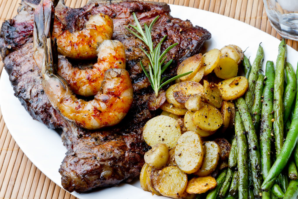 Steak and Shrimp