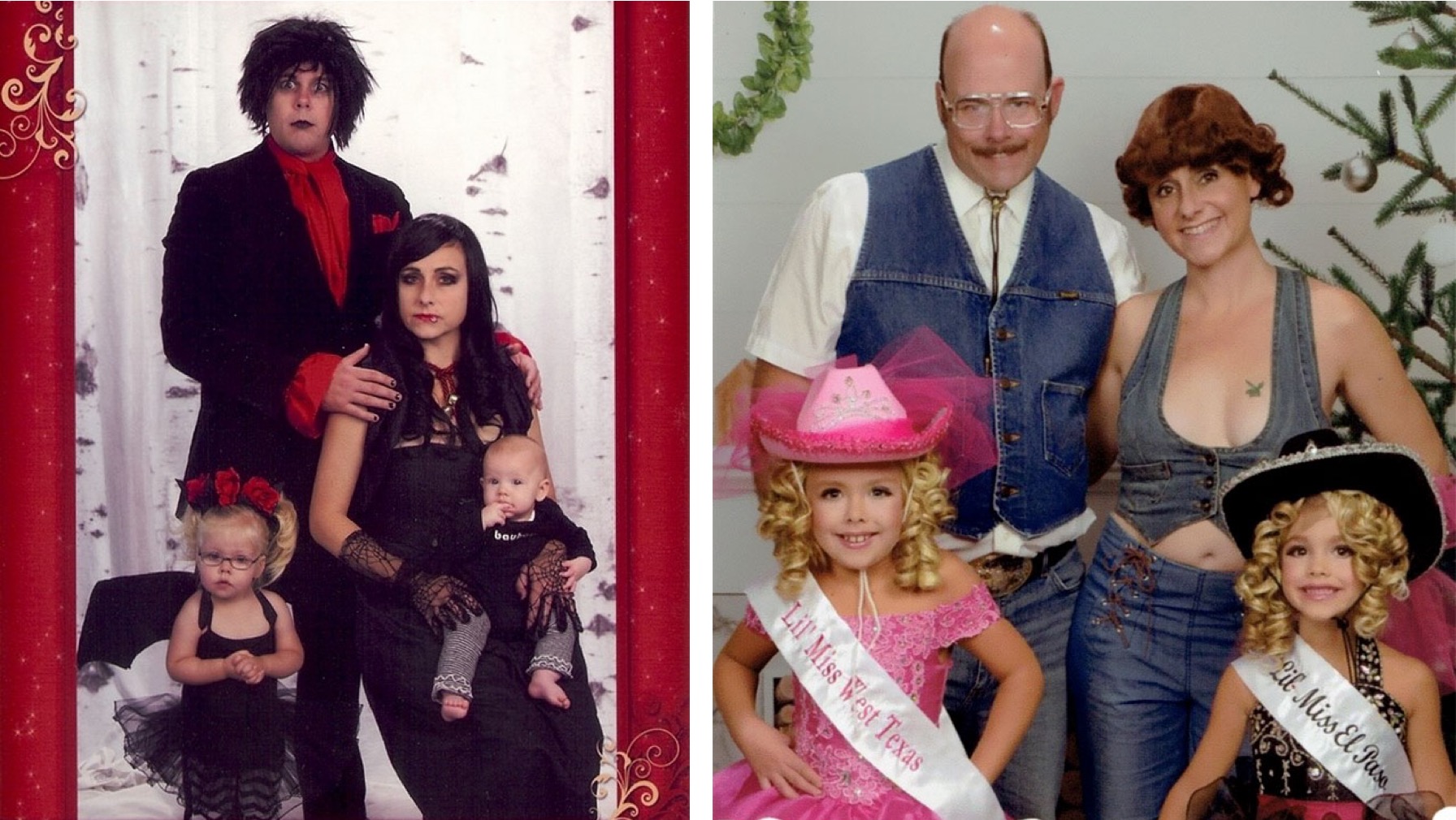 Crafty Family Creates Cringeworthy Christmas Cards