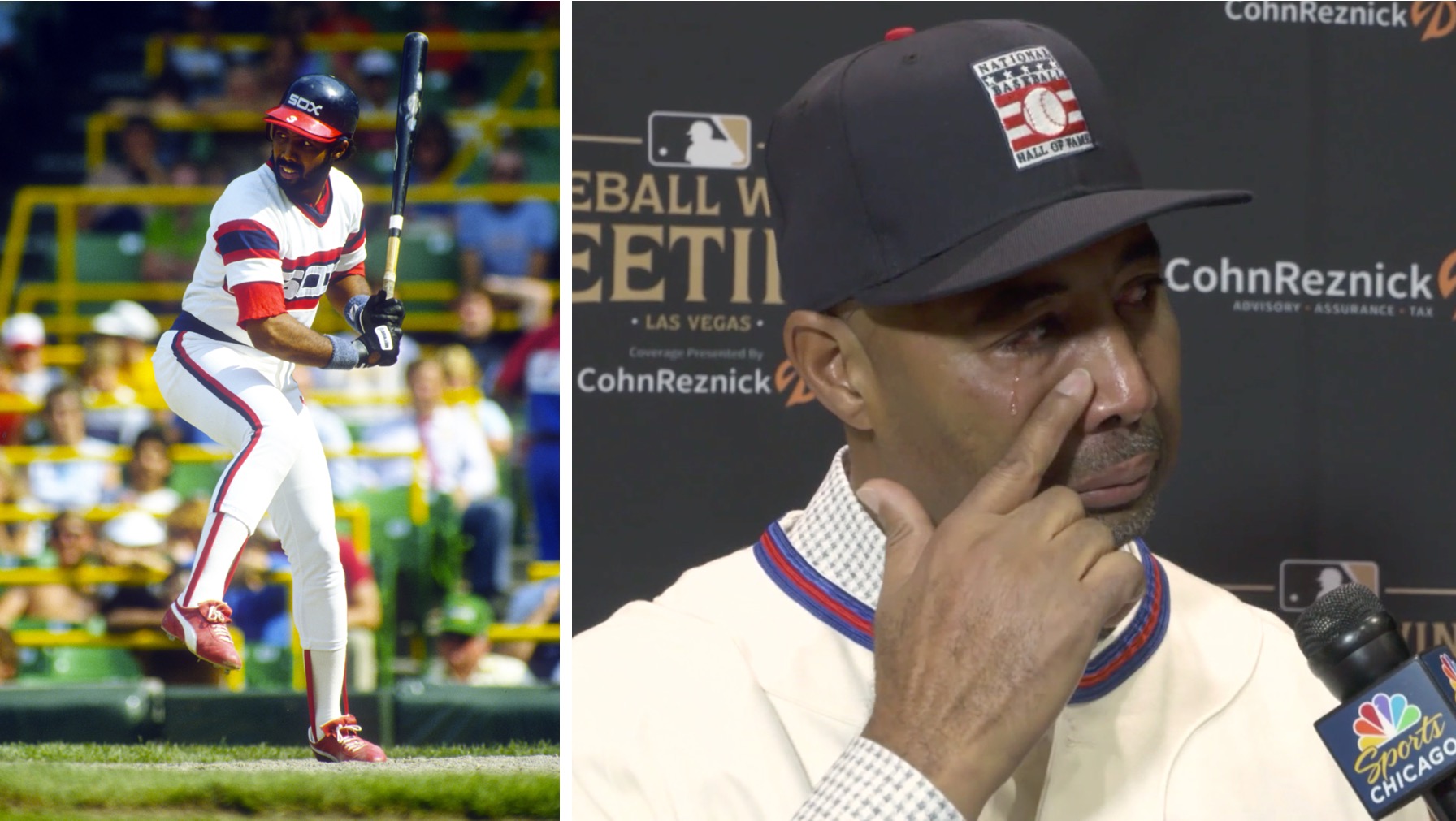 Emotional Harold Baines Remembers His Dad at Hall of Fame Induction [WATCH]