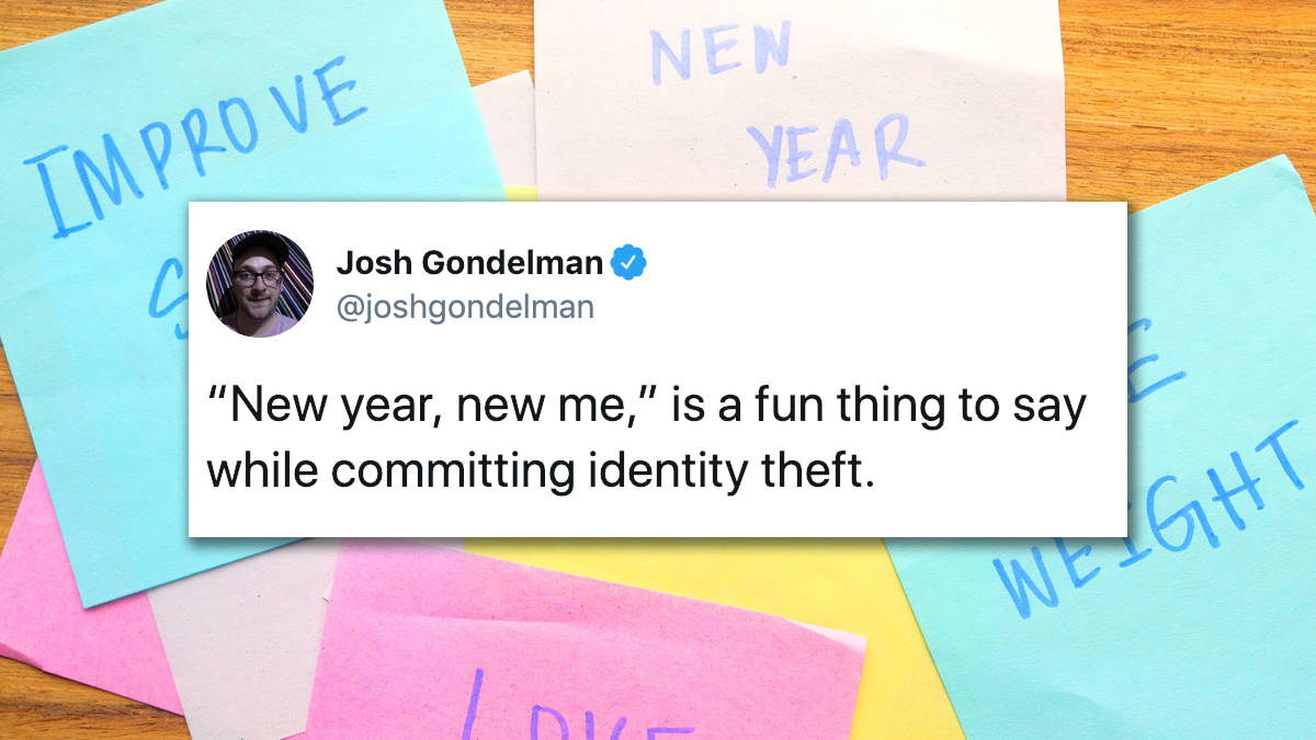 Tweet Roundup: The Funniest Tweets About New Year's Resolutions
