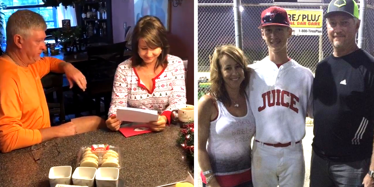MLB Rookie Gives Supportive Parents Christmas Gift of a Lifetime [WATCH]