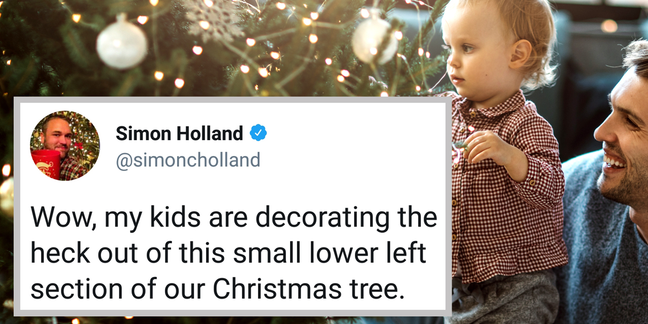 Tweet Roundup: The Funniest Tweets About Decorating for Christmas