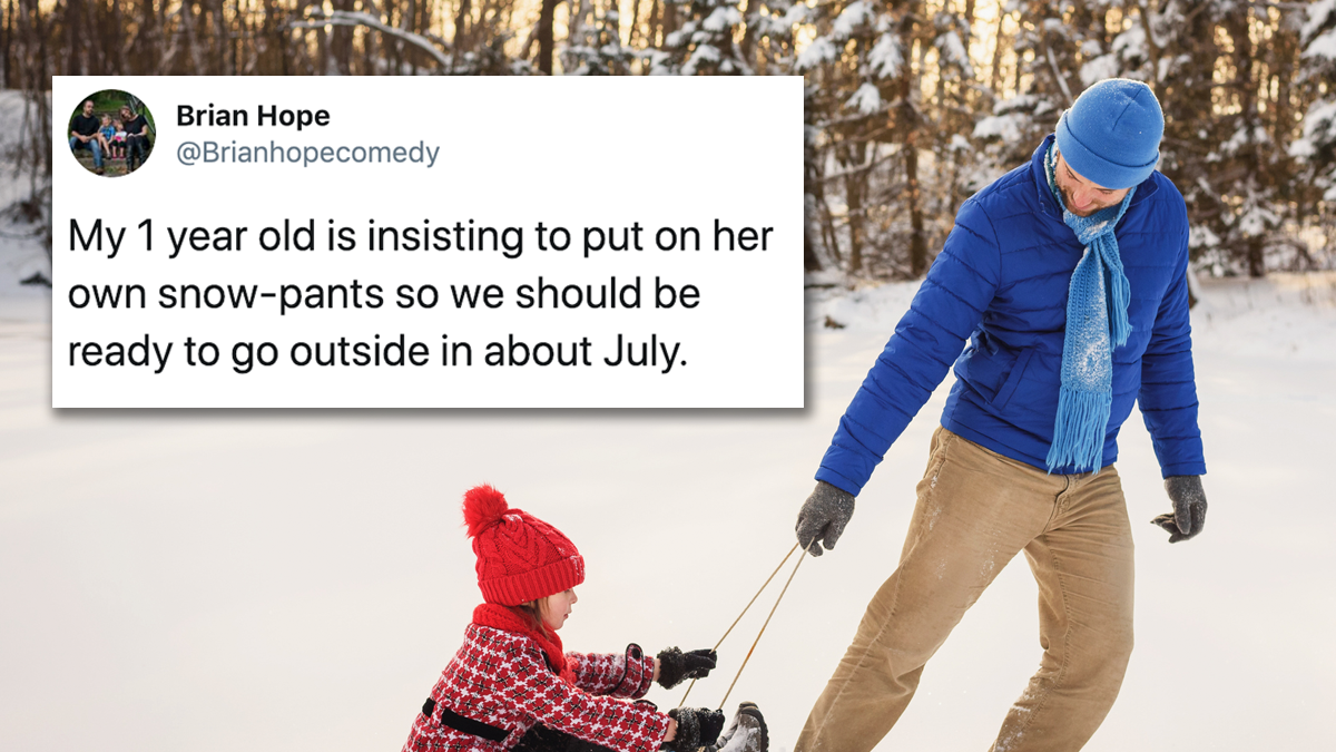 Tweet Roundup: The Funniest Tweets About Winter...With Children