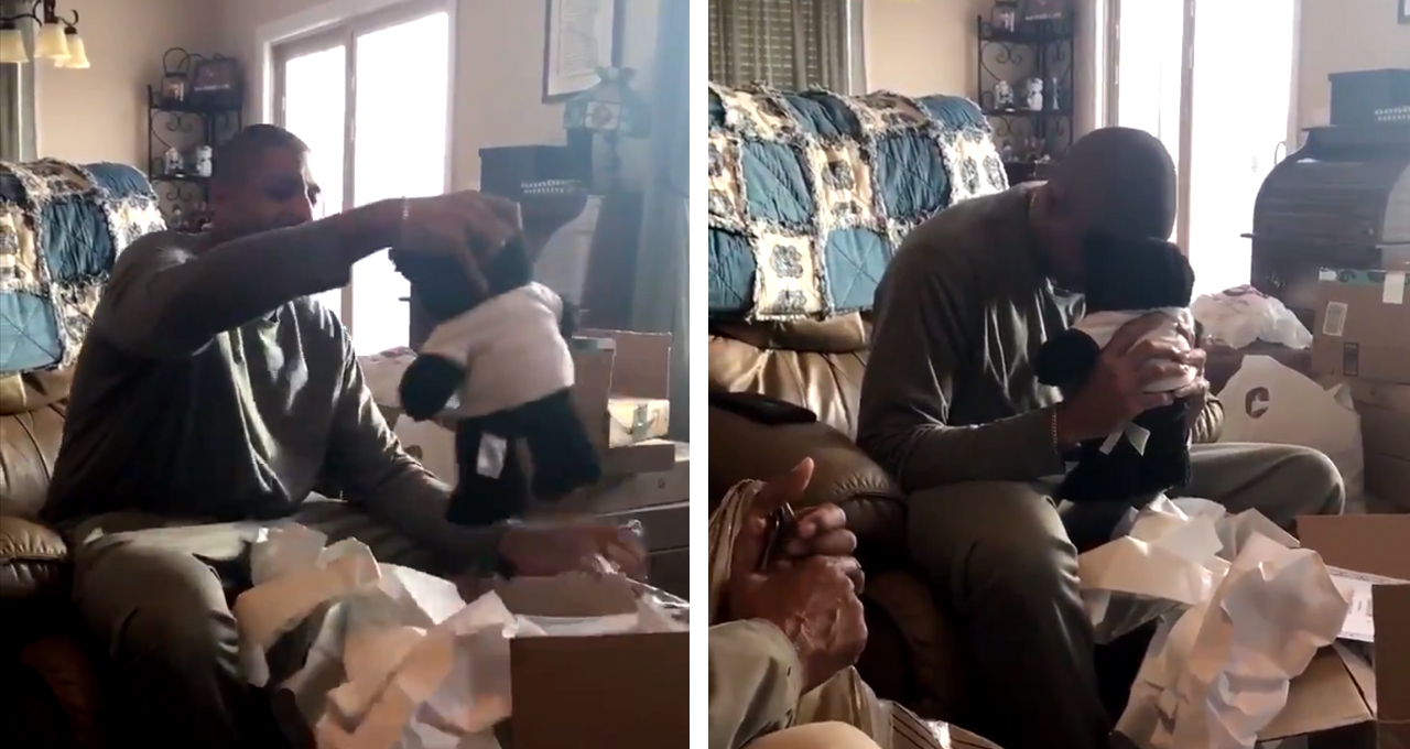 Daughters Give Dad a Teddy Bear With a Very Special Voice