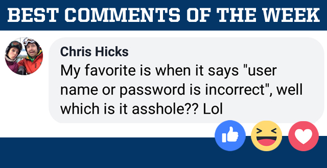 The 10 Best Comments of the Week 3/3