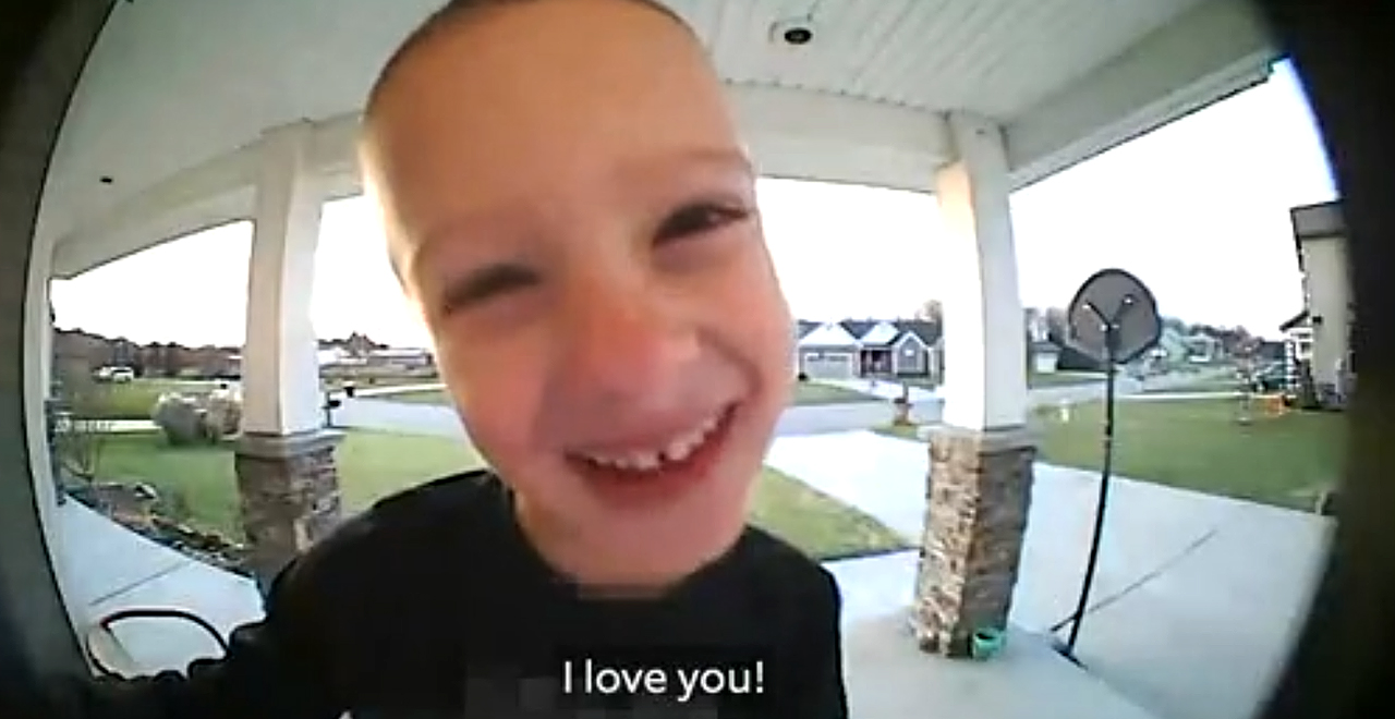 Kid Rings Doorbell Camera to Call Dad for Help With TV