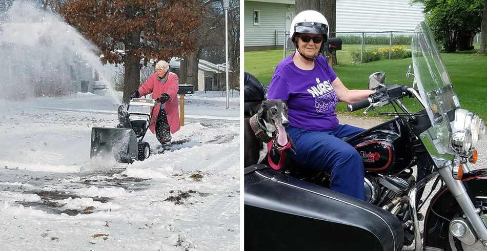 This 82-Year-Old Polar Vortex-Battling Granny is More Badass Than You