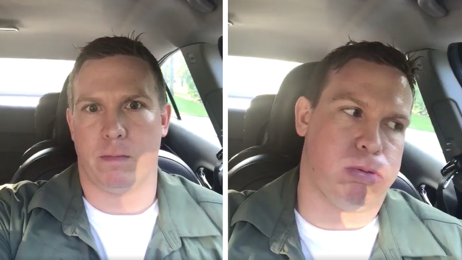 Marine Dad Painfully Listens as Son Drops F-Bomb 26 Times [WATCH]