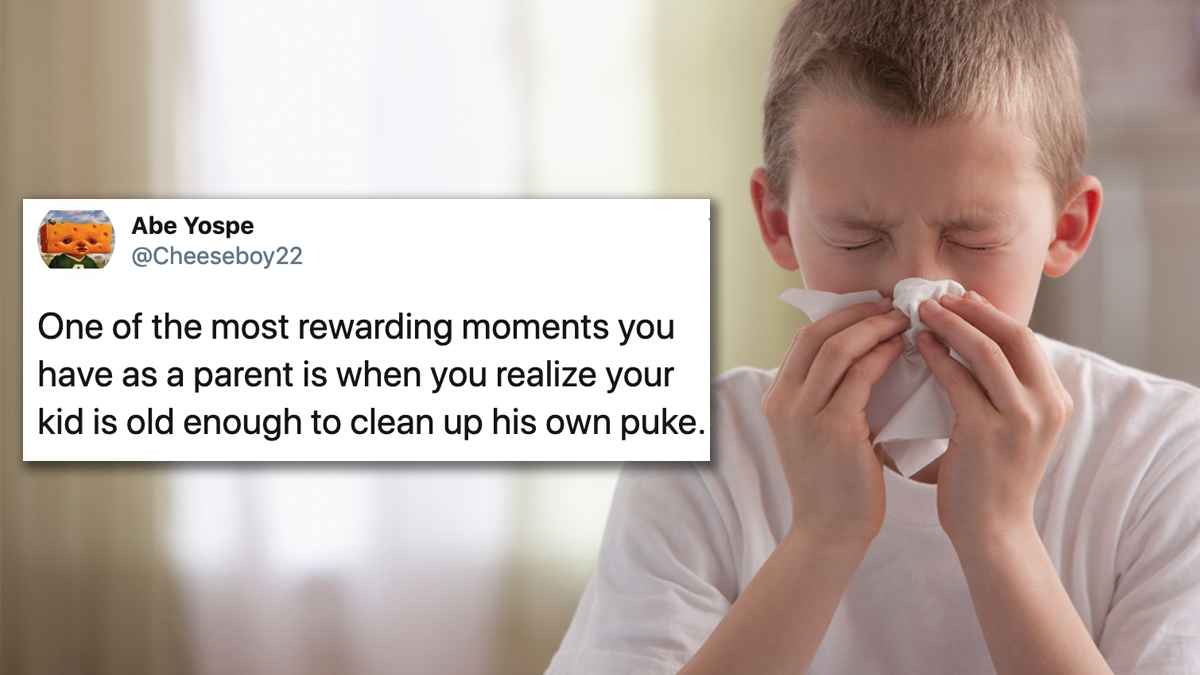 Tweet Roundup: The 13 Funniest Tweets About Parenting a Sick Kid