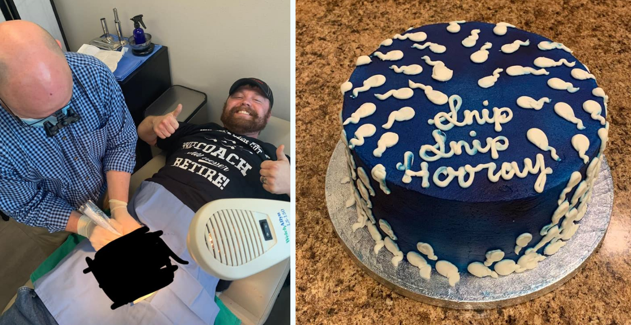 Couple Throws 'Snip Snip Hooray!' Party to Celebrate Dad's Vasectomy