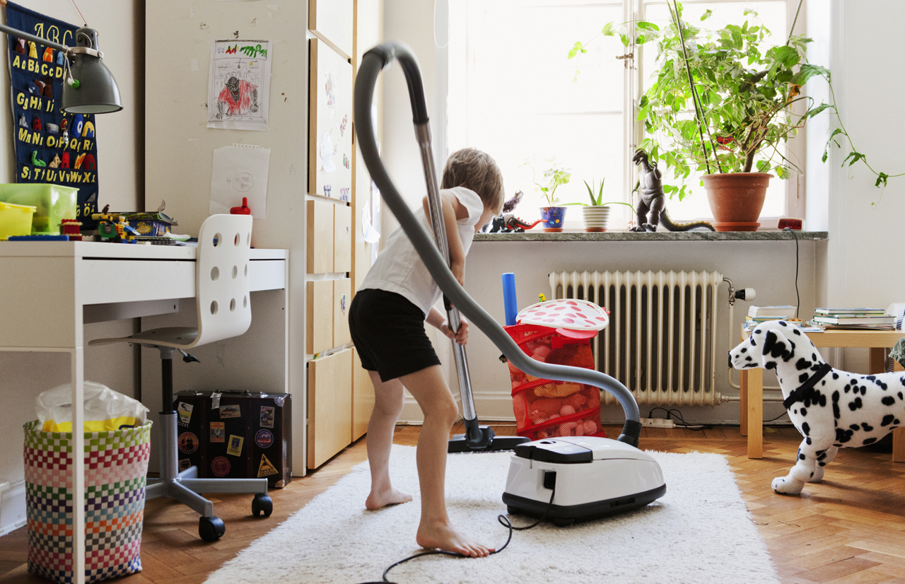 Spring Cleaning With Kids